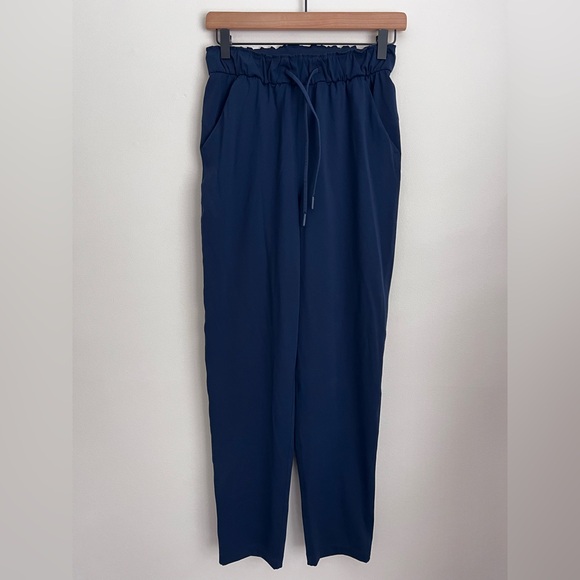 Lululemon athletica Keep Moving Pant 7/8 High-RiseTrue Navy Size 4 - Picture 2 of 7